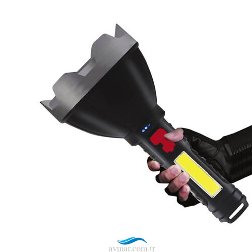 Panther PT-6104 Usb Şarjlı El Feneri (1)