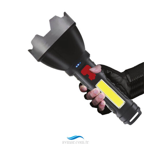 Panther PT-6105 Usb Şarjlı El Feneri - Panther (1)