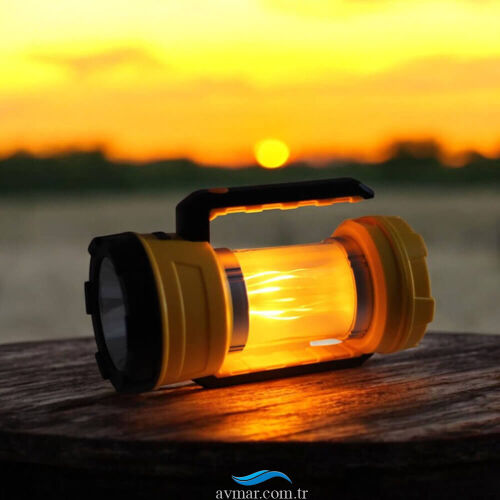 Panther Pt-6211 Usb Şarjlı Solar El Feneri - 4