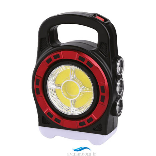 Panther PT-6678 Solar Usb Şarjlı El Feneri