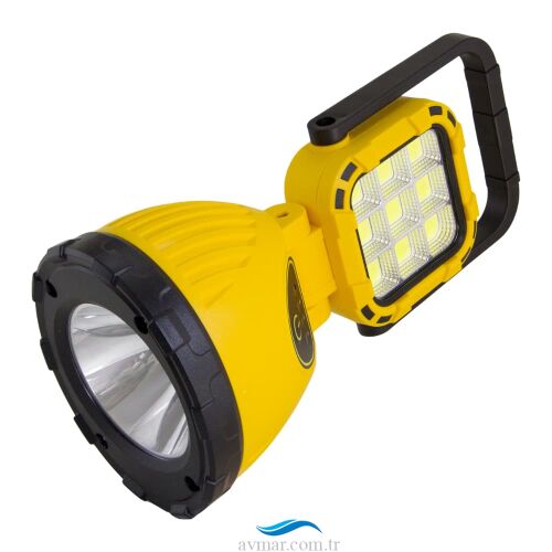 Panther  PT-8410 Şarjlı Solar El Feneri - 5