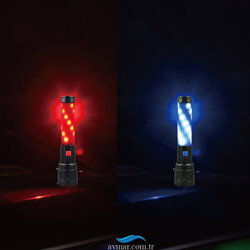 Panther PT-8810 Usb Şarjlı El Feneri - 4