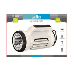 Panther PT-8823 Usb Şarjlı El Feneri - 3