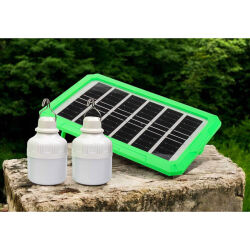 Panther Pt-S600 Şarjlı Solar Kamp Seti - 1