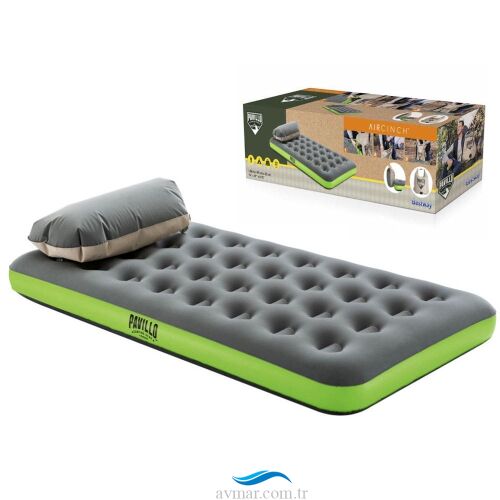 Pavillo 67619 Roll-Relax Twin 188*99*22cm Şişme Yatak - Bestway