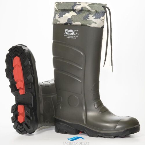Polly Boot Galaxy Vega Koyu Haki Boğazlı Çizme - 1