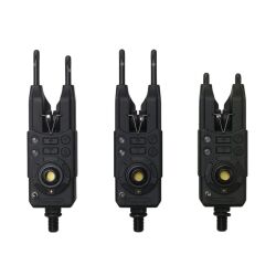 Prologic Fulcrum RMX Pro Bite Alarm Presentation Set 3+1 Multi Colour Alarm - 1
