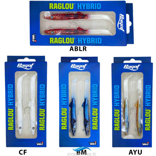 Ragot Raglou Hybrid 65mm Silikon Sahte Yem 2li