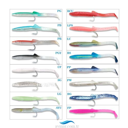 Ragot Raglou Zargana 8.5cm Silikon Yemi - Ragot