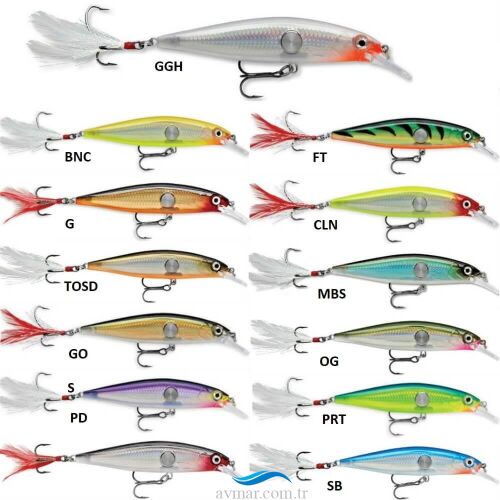 Rapala Clackin Minnow 9cm 13g Suni Yem - 1