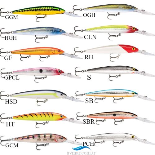 Rapala Down Deep Husky Jerk 10cm 11gr Sahte Balık - 3