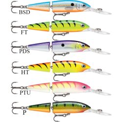 Rapala Jointed Deep Husky Jerk 12cm 14gr Sahte Balık - 2