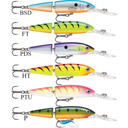Rapala Jointed Deep Husky Jerk 12cm 14gr Sahte Balık - 2