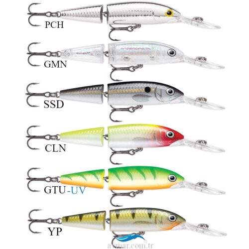 Rapala Jointed Deep Husky Jerk 12cm 14gr Sahte Balık