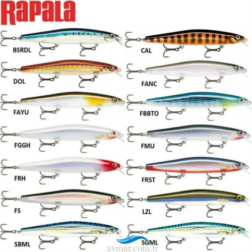 Rapala MaxRap Long Range Minnow 12cm 20gr Sahte Balık (1)