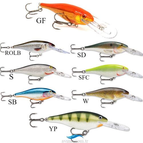 Rapala Shad Rap 7cm 8g Suni Yem - 1