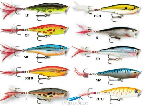 Rapala Skitter Pop 5cm 6g Suni Yem - 4