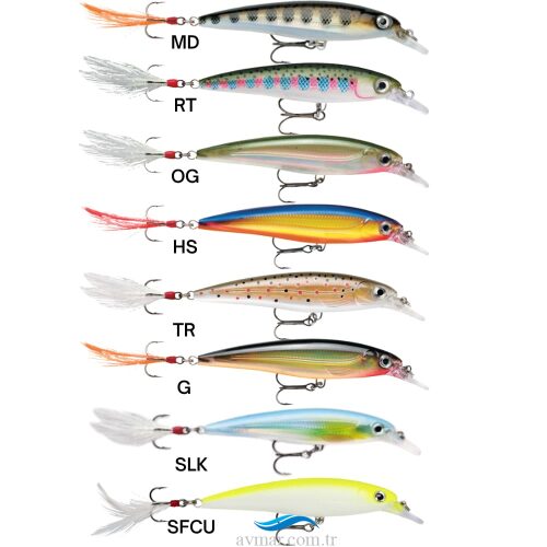 Rapala X-Rap Xtreme Action Slashbait 8cm 7gr Sahte Balık