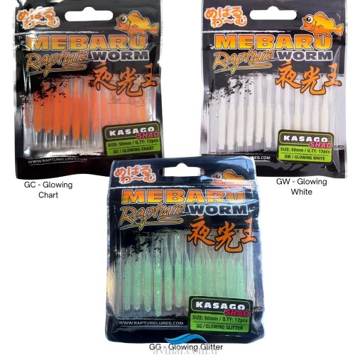 Rapture Mebaru Kasago Shad 5cm Silikon Yem - Rapture