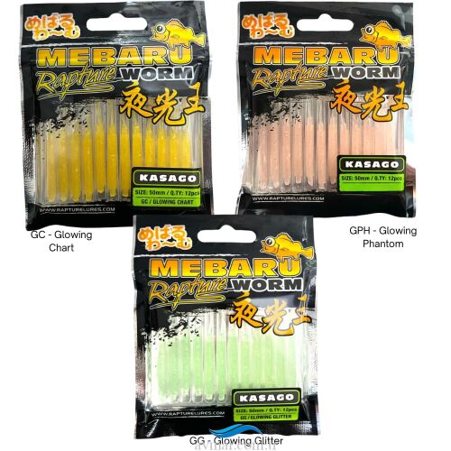 Rapture Mebaru Kasago 5cm Silikon Yem - Rapture