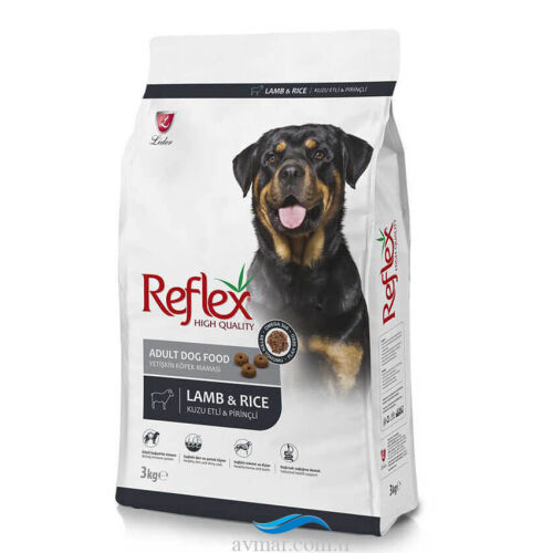 Reflex Kuzu Etli Yetişkin Köpek Maması 3kg
