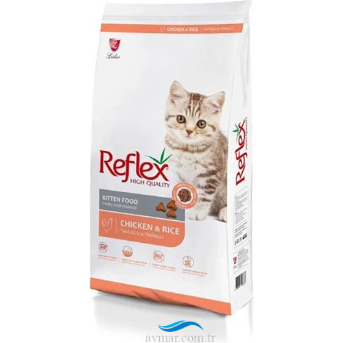 Reflex Yavru Kedi Maması Tavuk Etli 15+1 Kg
