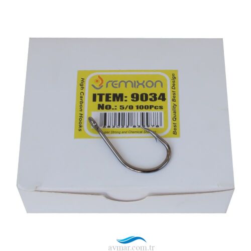 Remixon 9034 Black Nickel İğne 100lü RMX9034BN (1)