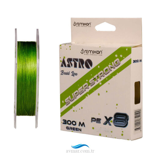 Remixon Astro 8X 300m Green Örgü İp Misina - Remixon