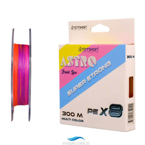 Remixon Astro 8X 300m Multicolor Örgü İp Misina - Remixon