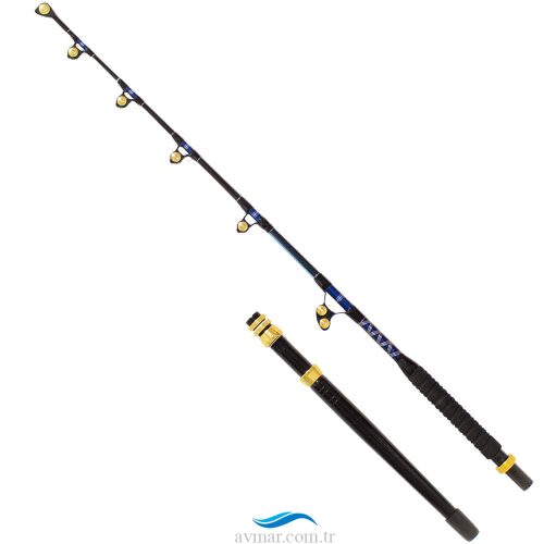 Remixon Battle 180cm 100LBS Düz Sap Trolling Olta Kamışı - 1