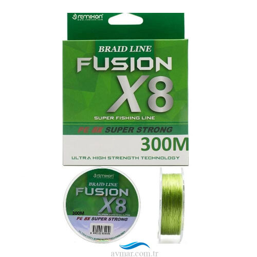 Remixon Fusion 300m X8 Green Örgü İp Misina