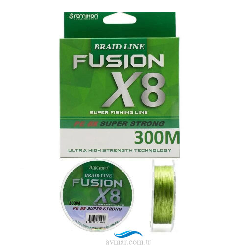 Remixon Fusion 300m X8 Green Örgü İp Misina