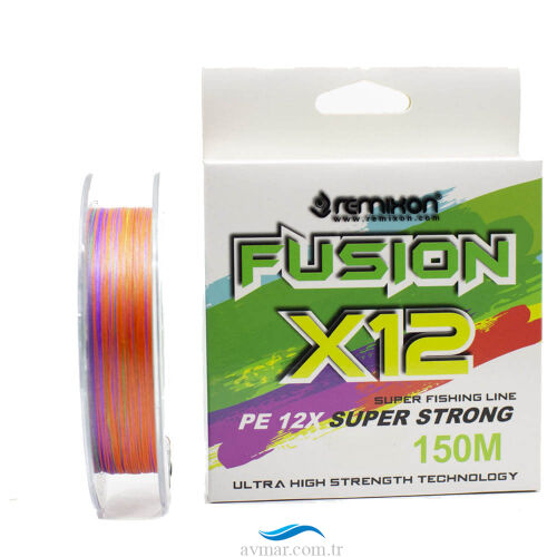 Remixon Fusion X12 Multicolor 150m Örgü İp Misina - 1