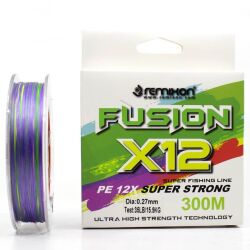 Remixon Fusion 300m X12 Multicolor Örgü İp Misina - 1