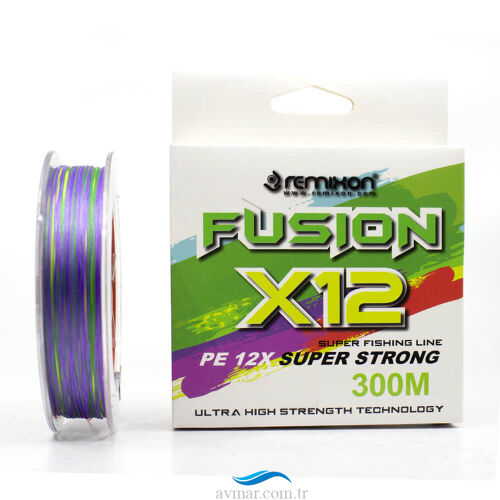 Remixon Fusion 300m X12 Multicolor Örgü İp Misina - 2