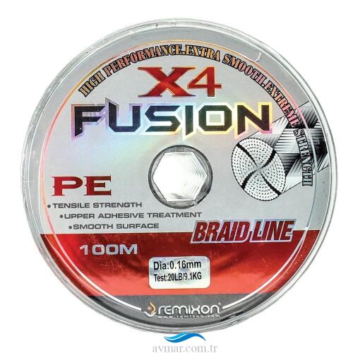 Remixon Fusion 100m X4 İp Misina - 1