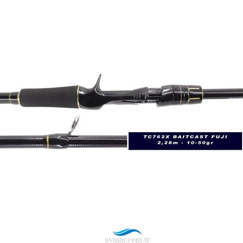 Remixon Jeking Baitcast Fuji 228cm 10-50g Tetikli Olta Kamışı - Remixon (1)