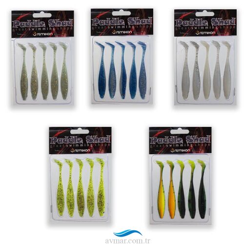 Remixon Paddle Shad 9cm Silikon Sahte Yem (1)