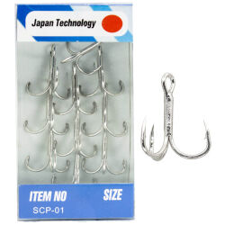 Remixon SCP-1 Galvaniz Üçlü Olta İğne - 1