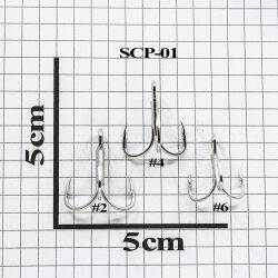 Remixon SCP-1 Galvaniz Üçlü Olta İğne - 2