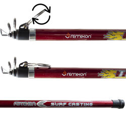 Remixon Strong 4.20m 100-250gr Red Tele Surf Kamış - 2