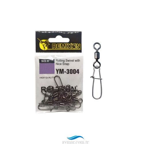 Remixon YM-3004 Serisi Klipsli Fırdöndü