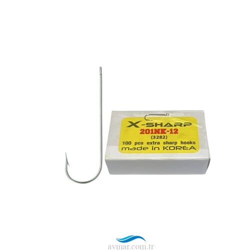 River 201NK 3282 Muadili Uzun Pala Delikli Olta İğne 100lü - RIVER