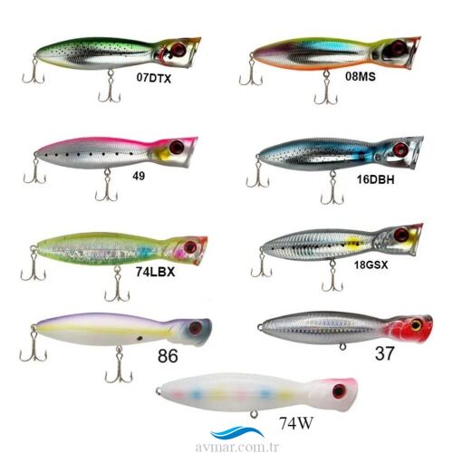 River Bighead Pop 13cm 36gr Popper Maket Balık - RIVER