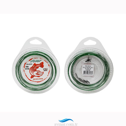 River Çelik Tel Makara Burçlu 10m Yeşil