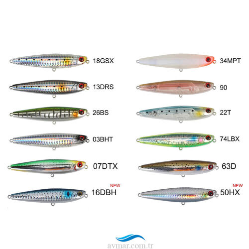 River Hippo Pen 90F 9cm 11.8gr Popper Maket Sahte Yem - 1