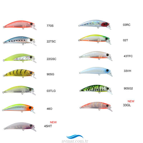 River Picky Boy 60S 6cm 7gr Maket Sahte Balık - RIVER