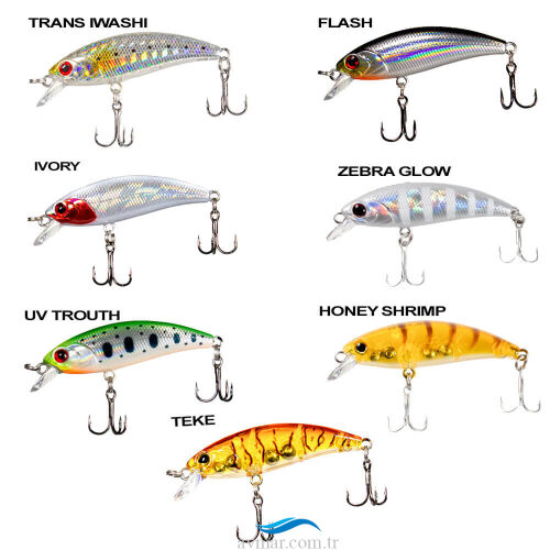Ryuji Baby Minnow Sinking 5cm 4.5gr Sahte Balık - 1