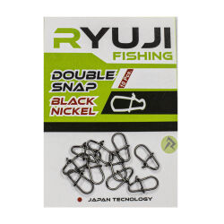 Ryuji Double Snap Black Nickel Klips - 1