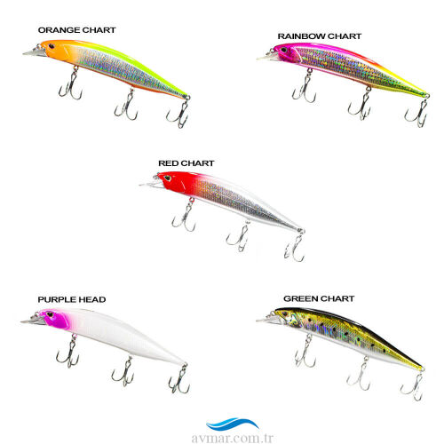 Ryuji Jerk Pilot Suspending 12cm 20gr Maket Balık - Ryuji